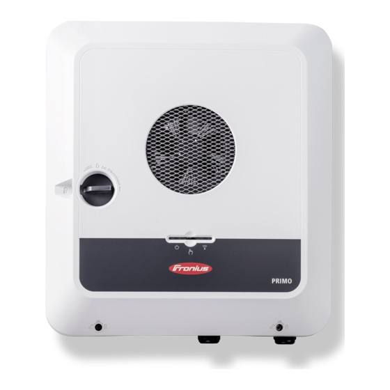 Fronius Primo GEN24 Plus Guia De Inicio Rapido