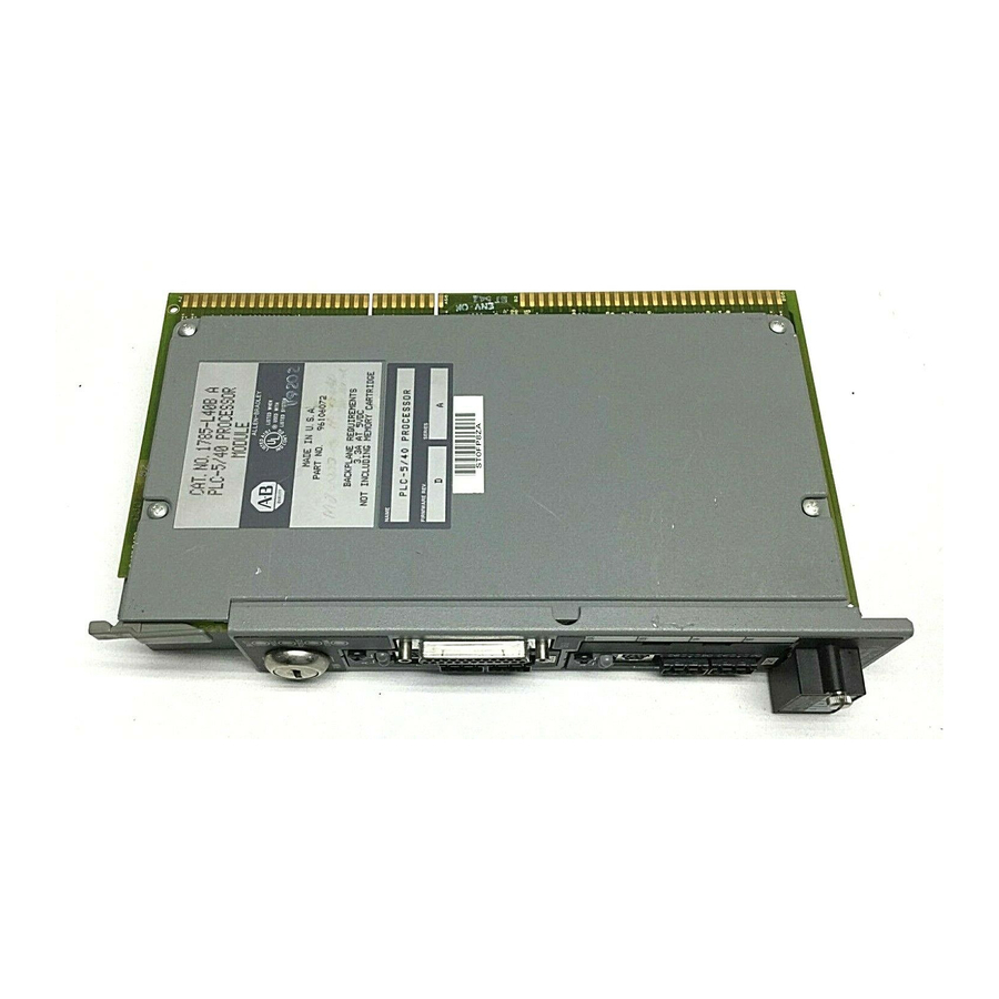 Allen-Bradley PLC-5 Manual Del Usuario