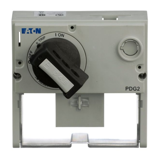 Eaton Defense PDG2XHMCS Instrucciones De Montaje