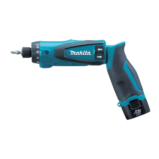 Makita DF010D Manual De Instrucciones