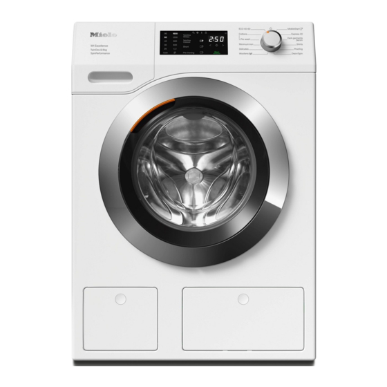 Miele WWI880 WCS 125 Gala Edition Instrucciones De Manejo