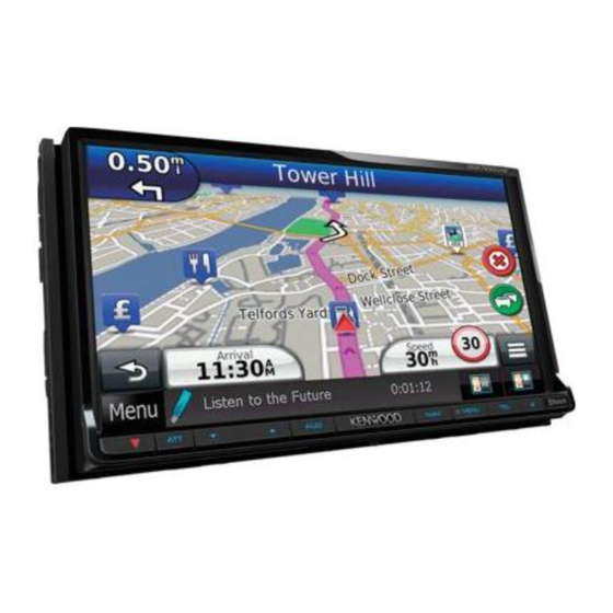 Kenwood DNX7230DAB Guia De Inicio Rapido