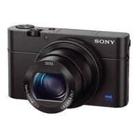 Sony Cyber-shot DSC-RX100M3 Guía De Conexión