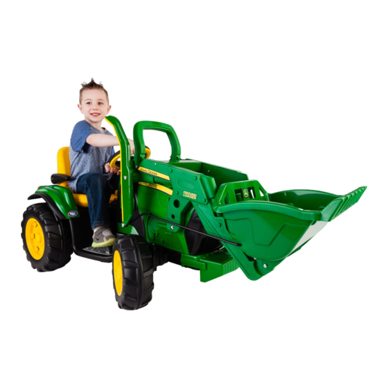 Peg-Perego John Deere GROUND LOADER Empleo Y Manutencion