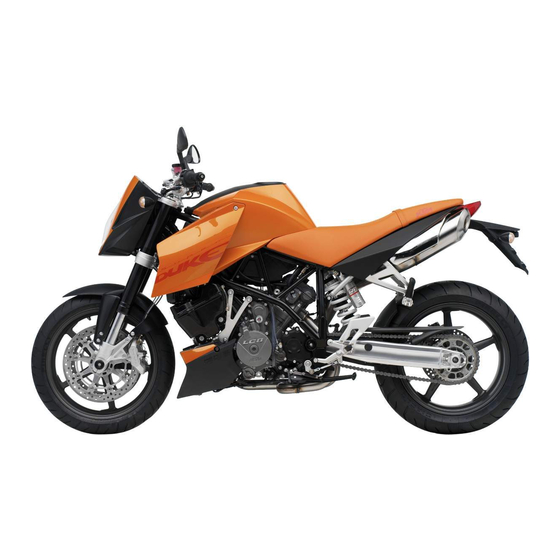 KTM 990 Superduke 2005 Instrucciones Para El Montaje