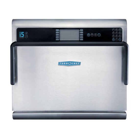 TurboChef i5 Manual Del Propietário