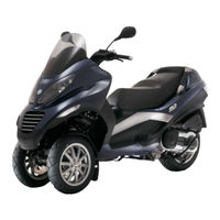 PIAGGIO MP3 LT 400 i.e. Manual Para Talleres De Servicio