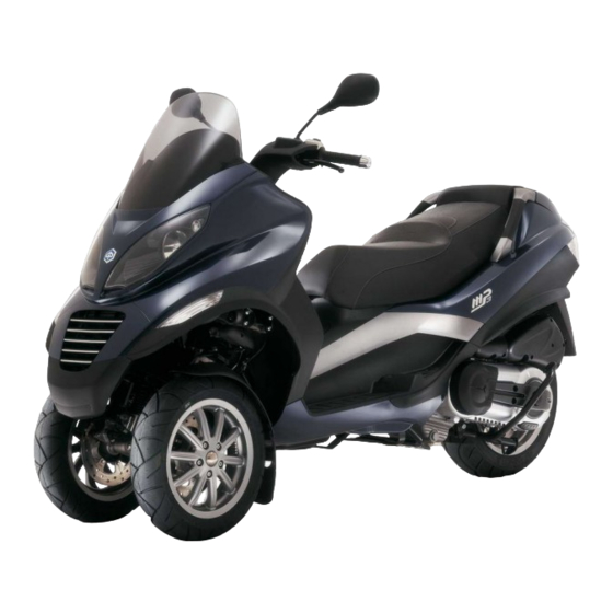 PIAGGIO MP3 LT 400 i.e. Manuales