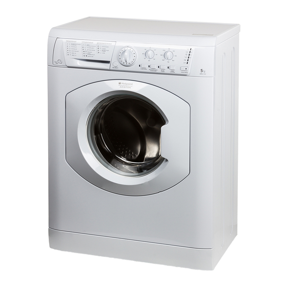 Hotpoint Ariston ARXXL 105 Manual De Instrucciones