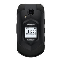 Kyocera DuraXV LTE Guia Del Usuario