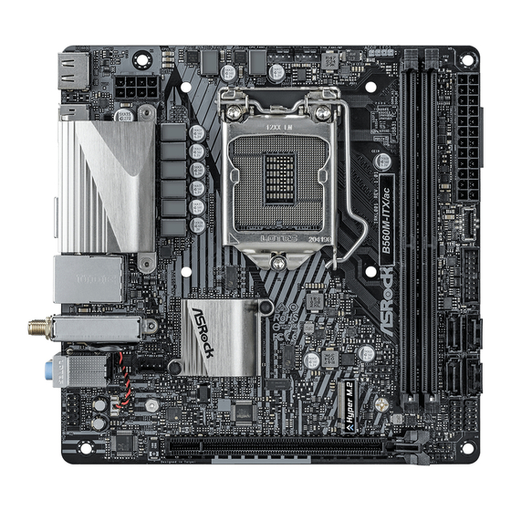 ASROCK B560M-ITX/ac Manuales