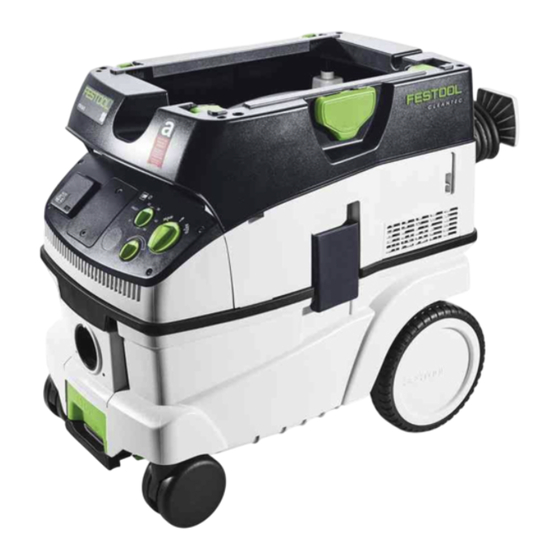 Festool CLEANTEX CTH 26 E/a Manual De Instrucciones