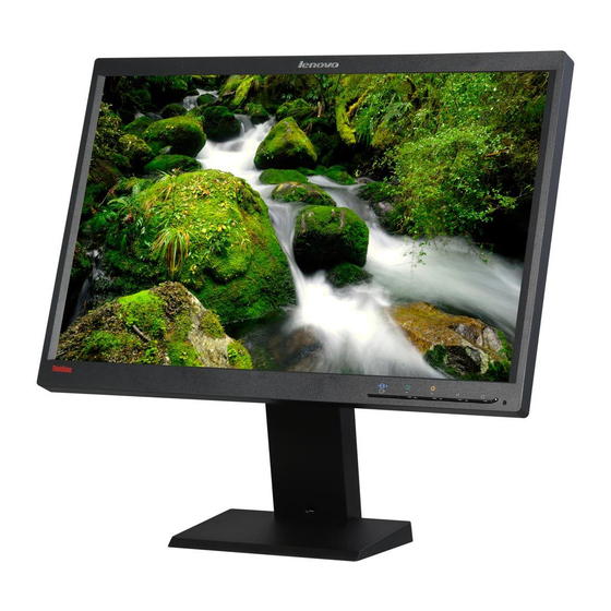 Lenovo ThinkVision L2250p Manual Del Usuario