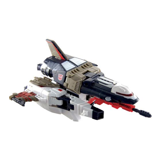 Hasbro TRANSFORMERS ENERGON OVERCAST Manual De Instrucciones