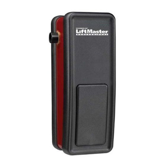 LiftMaster Security+ Elite 3900PLD Manual Del Propietário