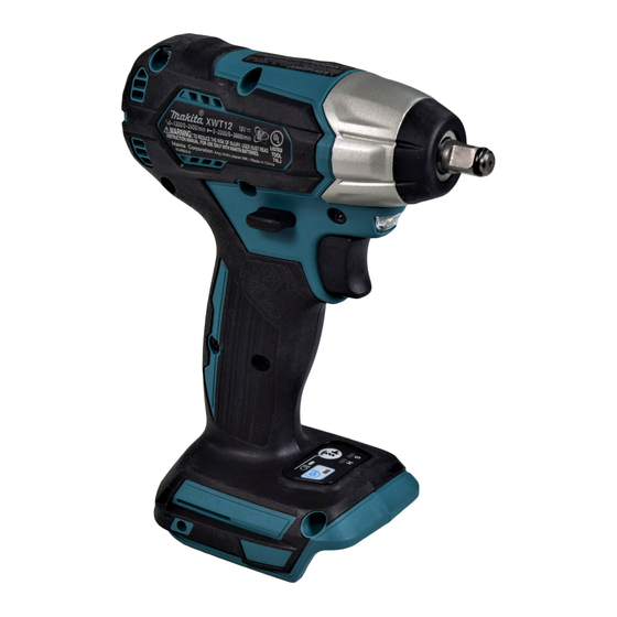 Makita XWT12 Manuales