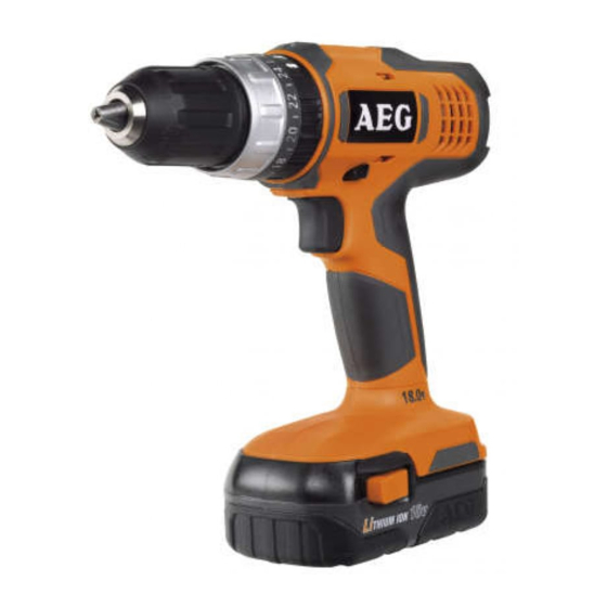 AEG BS 18G Manual Original