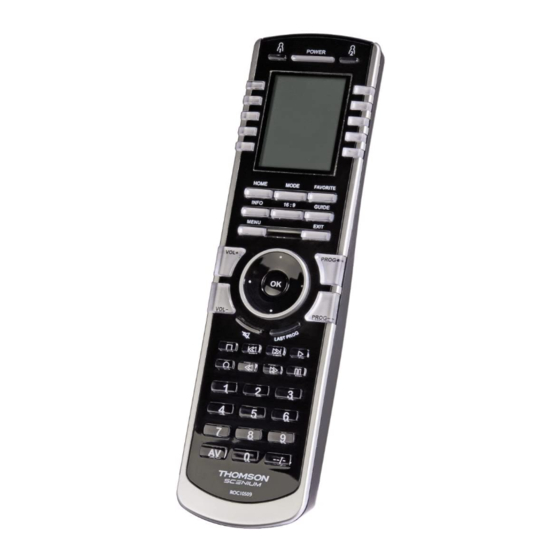 THOMSON ROC10509 Manual