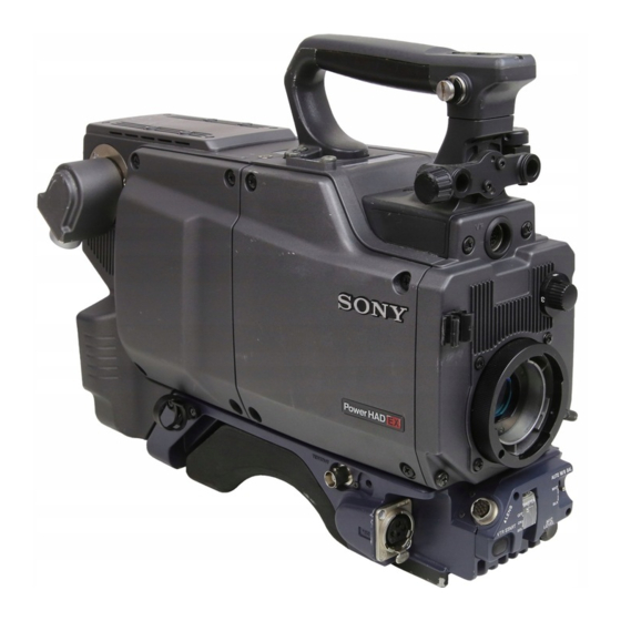 Sony CA-590P Operación Manual