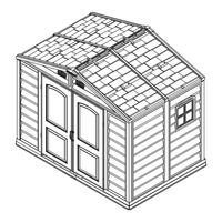 DuraMax VINYL GARDEN SHED Manual Del Propietário