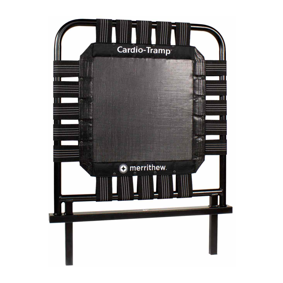 Merrithew Cardio-Tramp El Manual Del Propietario