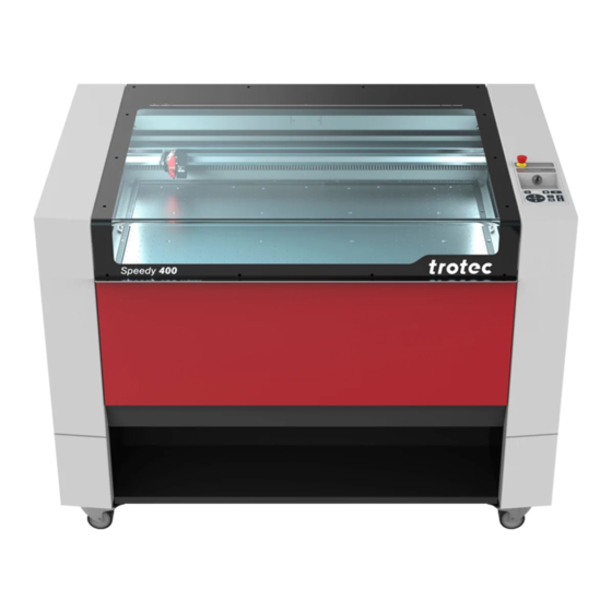 Trotec Speedy 400 Manual De Instrucciones