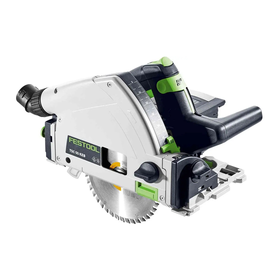 Festool TSC 55 KEB Manual De Instrucciones Original