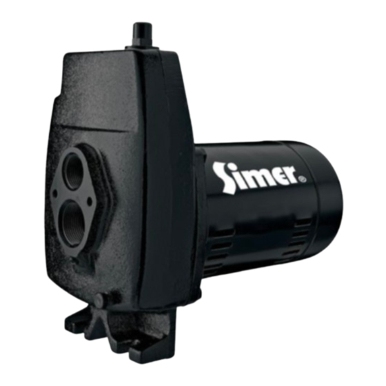 Simer 3325E Manual Del Usuario