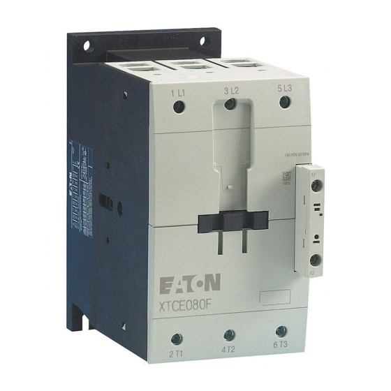 Eaton XTCE080F -F47 Serie Instrucciones De Montaje