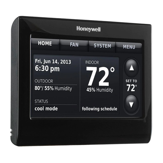Honeywell RTH9590 Guia Del Usuario