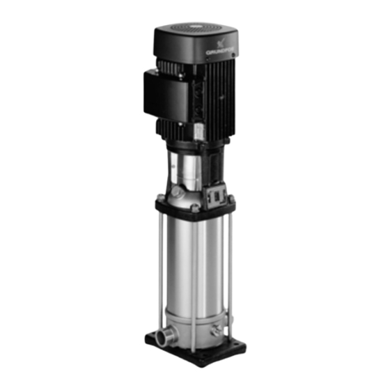 Grundfos CR 1 Instrucciones De Mantenimiento