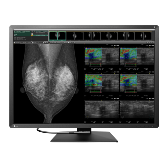Eizo RadiForce RX1270 Instrucciones De Uso