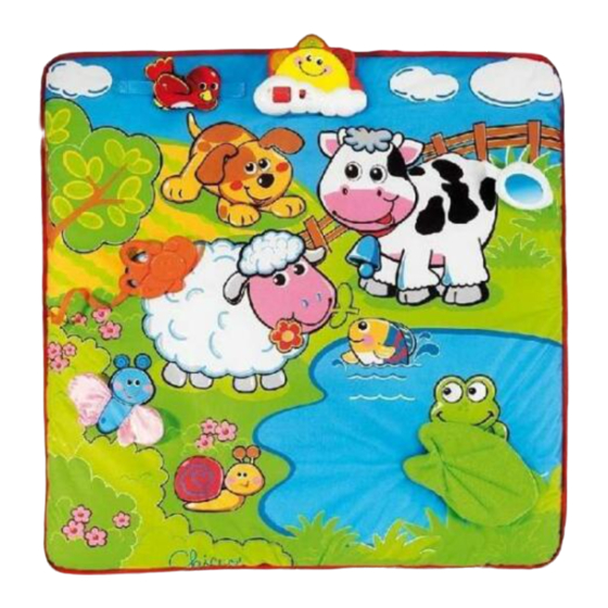 Chicco Singing Animals Playmat Manual De Instrucciones