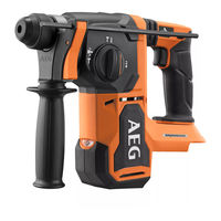 Aeg BBH18BL2 Traducido De Las Instrucciones Originales