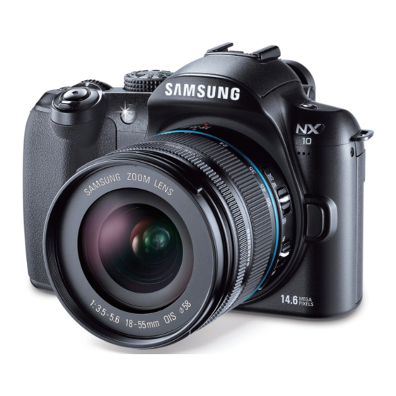 Samsung NX10 Manual Del Usuario