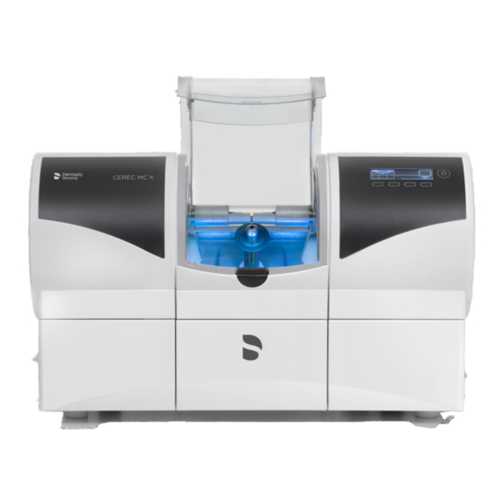 Dentsply Sirona CEREC MC Manual Del Operador