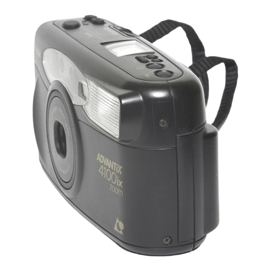 Kodak Advantix 4100ix zoom Manual Del Usuario