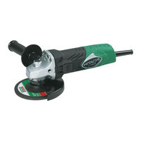 Hitachi Koki G 10SR3 Instrucciones De Manejo