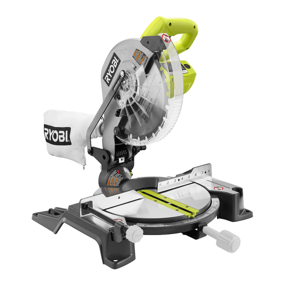 Ryobi TS1345L Manual Del Operador