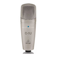 Behringer C-1U Manual De Uso