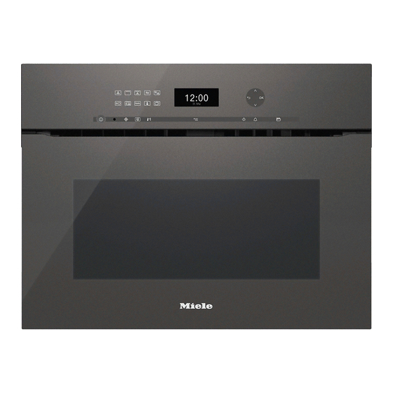 Miele H6401BMX Instrucciones De Manejo Y Montaje