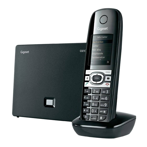 Gigaset C610IP Manual Del Usuario