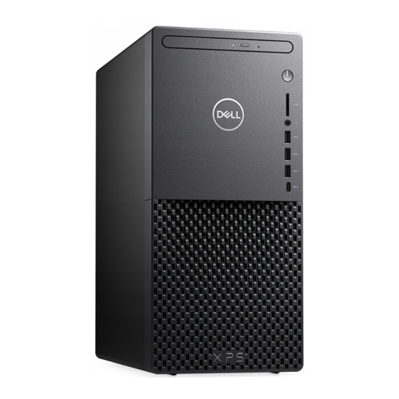 Dell XPS 8940 Configuración Y Especificaciones