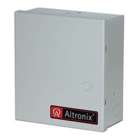 Altronix ALTV2416 Serie Guia De Instalacion