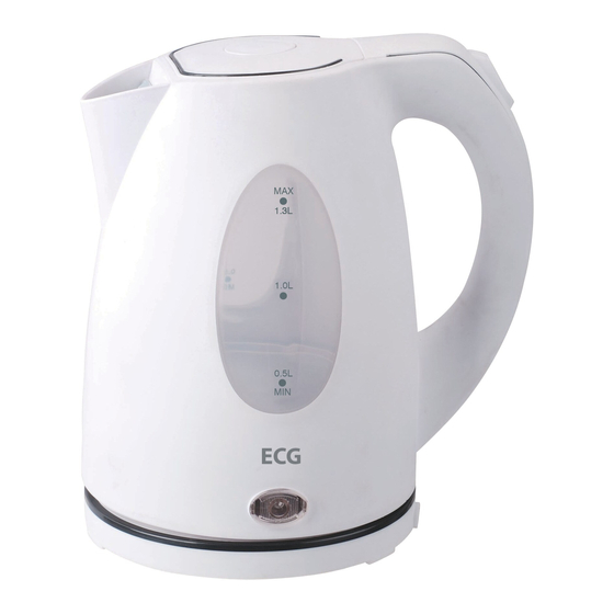 ECG RK 1350 KE Manual De Instrucciones