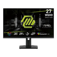 MSI MAG 274UPF 3CC2 Guía De Usuario
