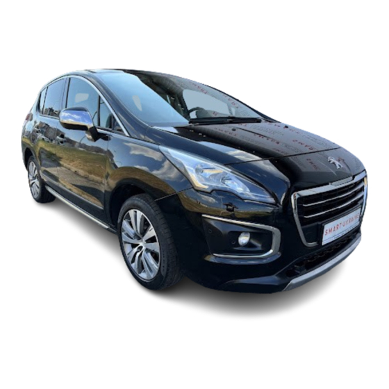 PEUGEOT 3008 2014 Guía De Utilización