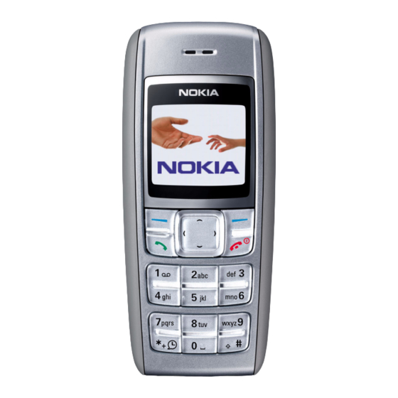Nokia 1600 Guia Del Usuario