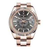 ROLEX OYSTER PERPETUAL SKY-DWELLER Manual De Instrucciones