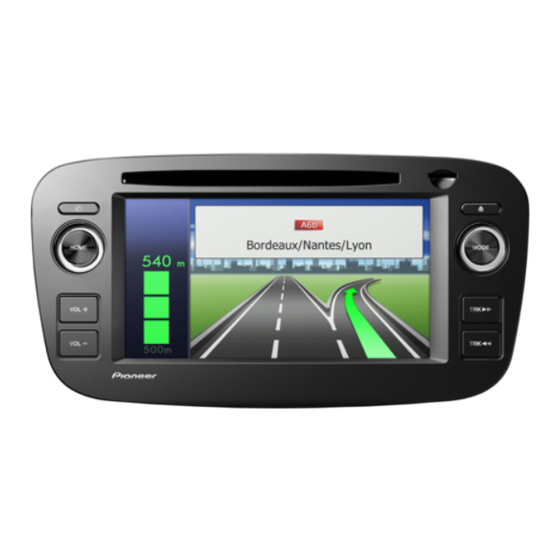 Pioneer AVIC-F9210BT Manual De Instalación